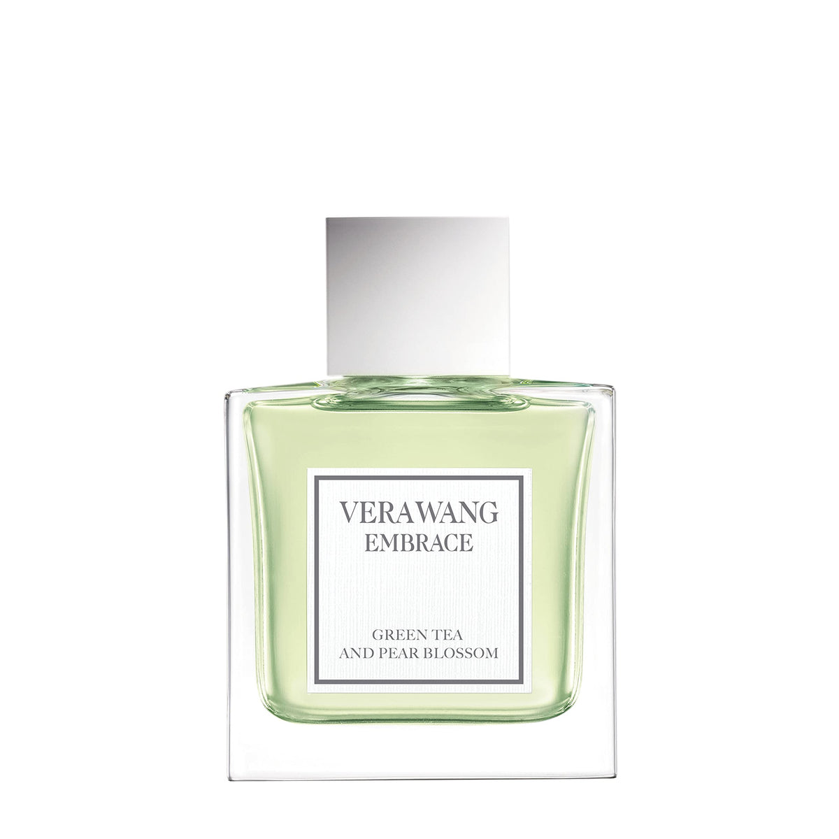 Vera Wang bottle front packaging showing elegant label and shape for gift-ready appeal