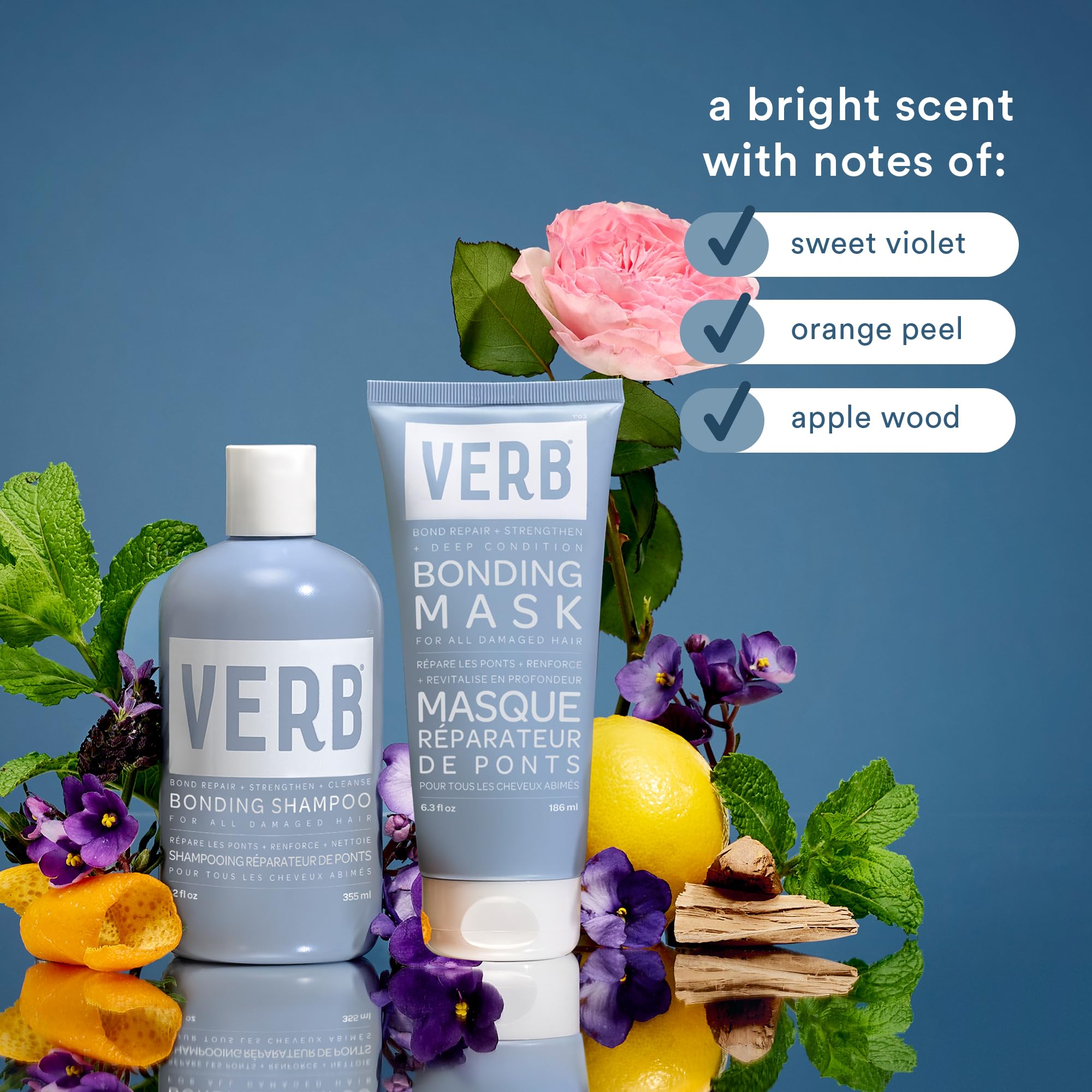 VERB Bonding Mask being applied to mid-lengths to reduce tangles