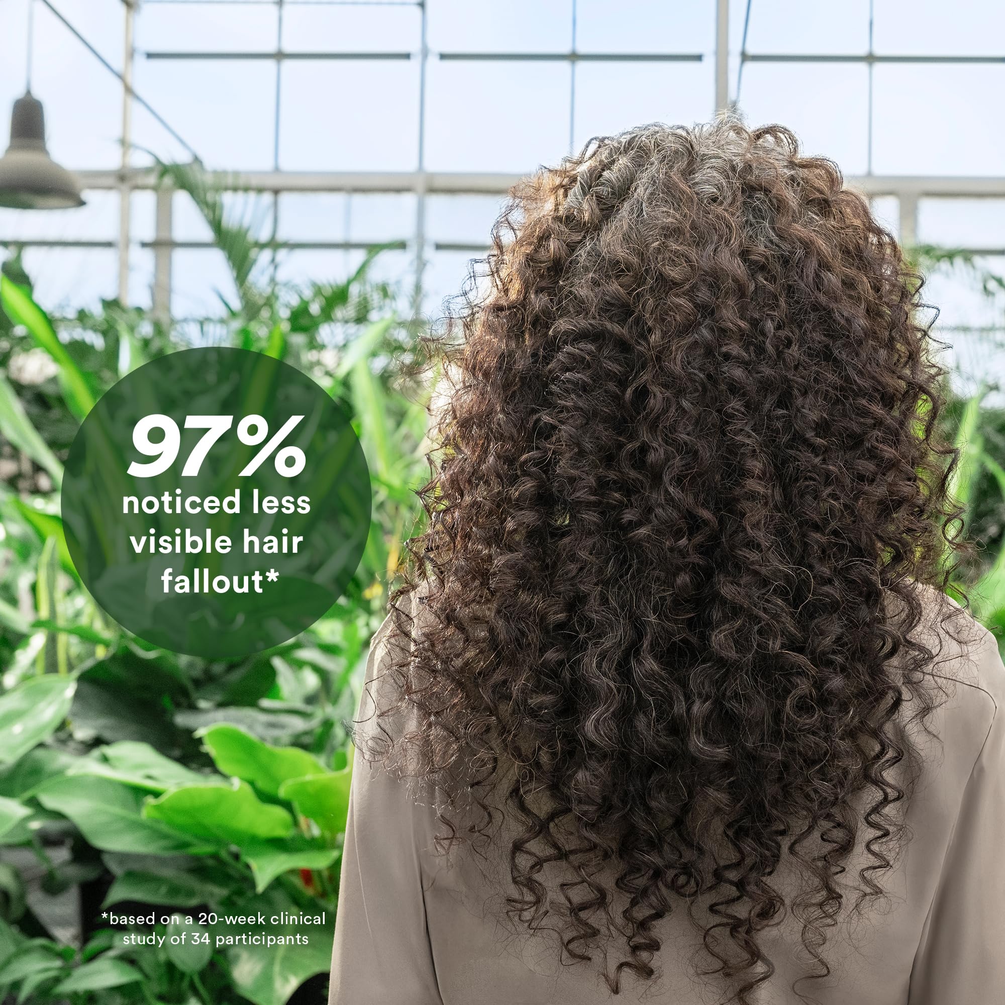 VERB applying serum to scalp to target thinning areas and improve appearance benefit