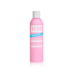 VERB front packaging of dry shampoo light showing bottle and branding for quick identification and benefit