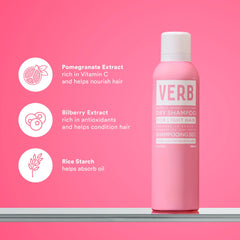 VERB close-up of fine powder texture highlighting oil-absorbing starch