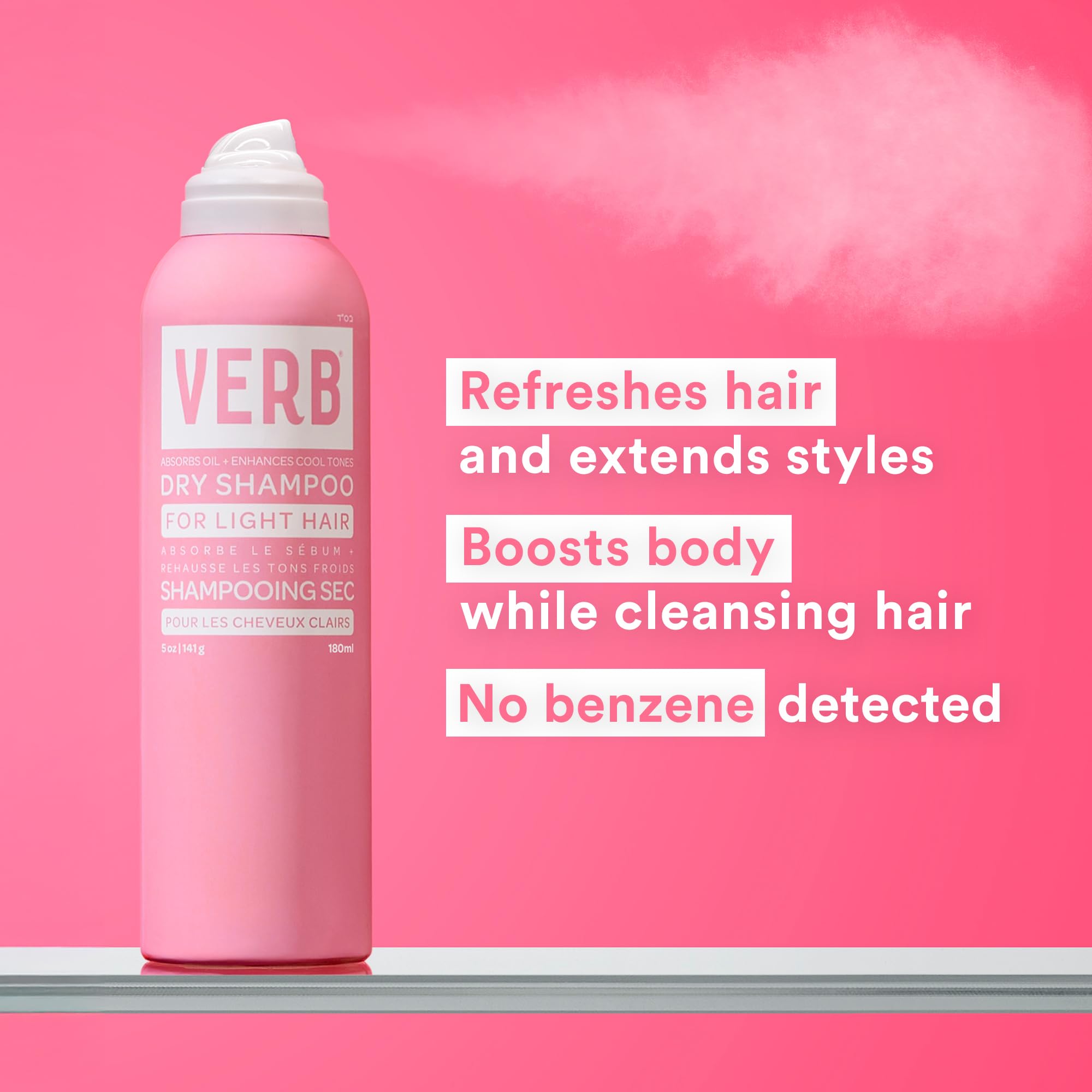 VERB close-up of powder texture illustrating rice starch absorption and lightweight feel