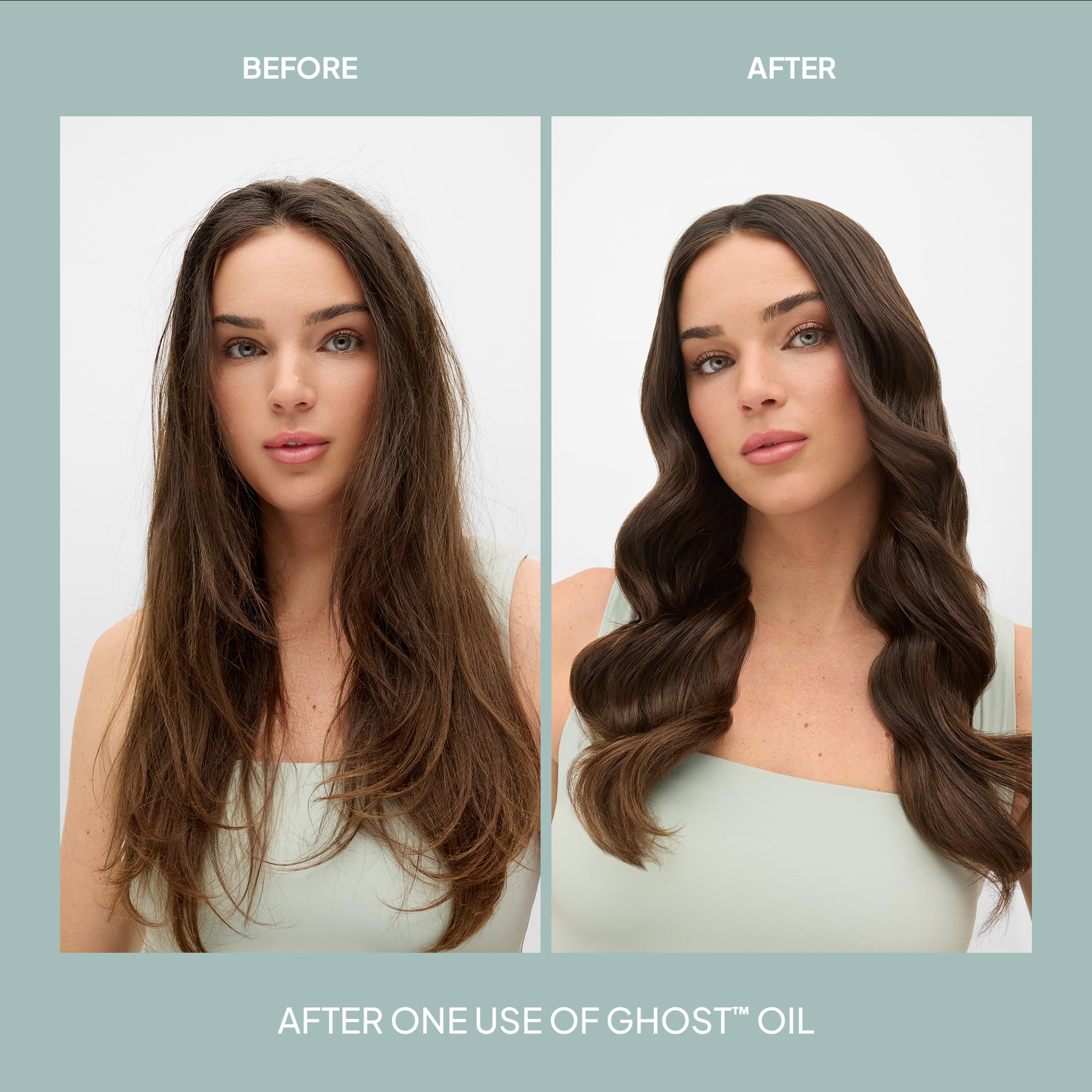 VERB drop of oil applied to ends for instant frizz control and smoothness