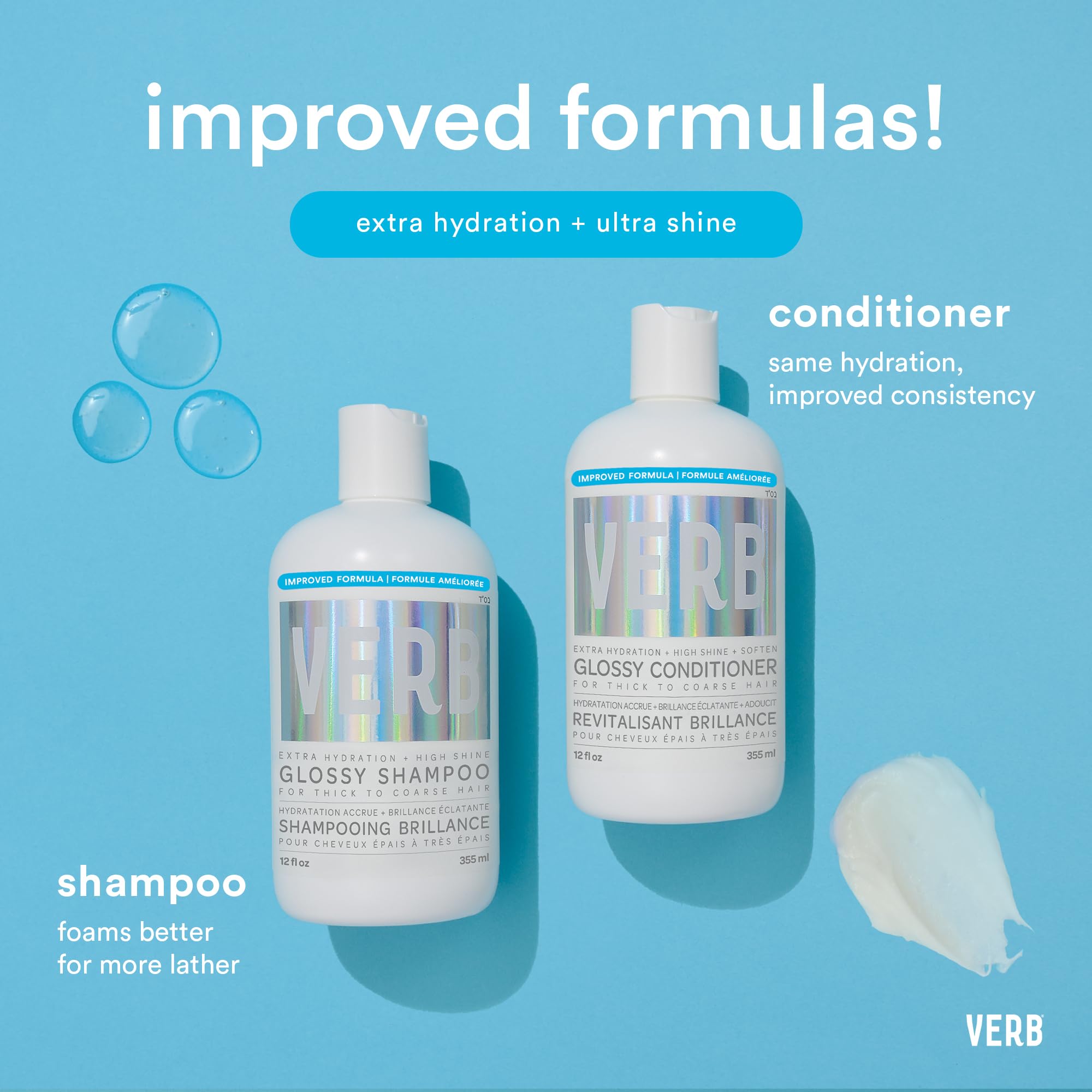 VERB product with peach and rosehip showing nourishing key ingredients