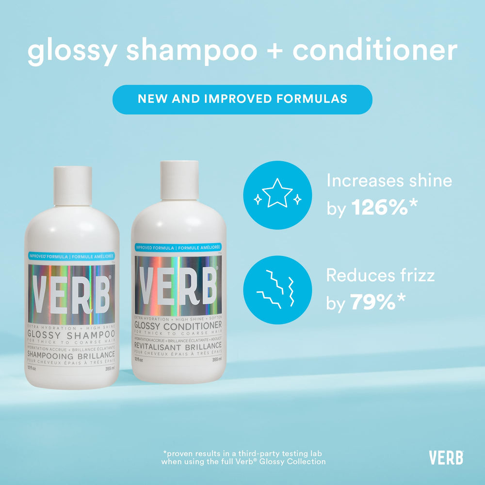 VERB conditioner pump dispensing creamy texture for easy detangling