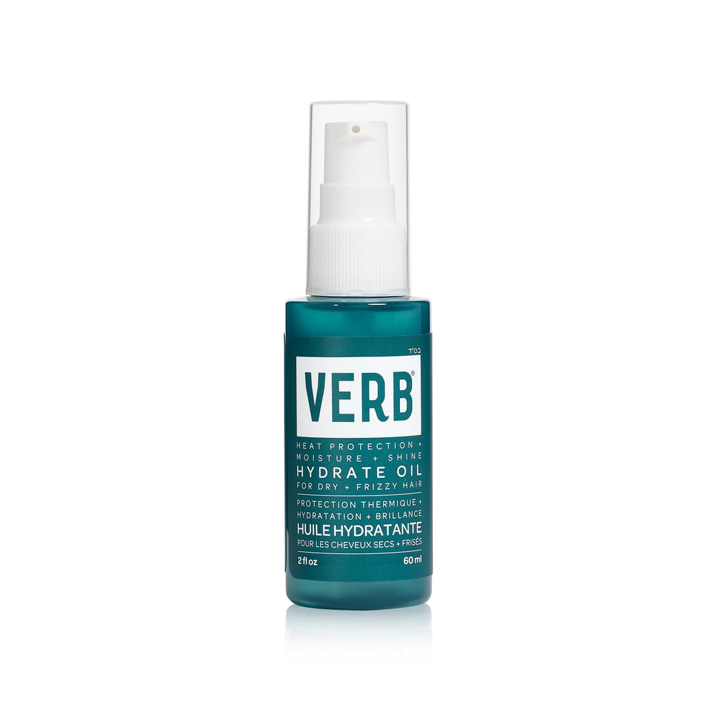 VERB hydrate oil front bottle showing label and 2 oz size for quick ID