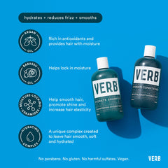 VERB dispensing gel texture in hand for easy application