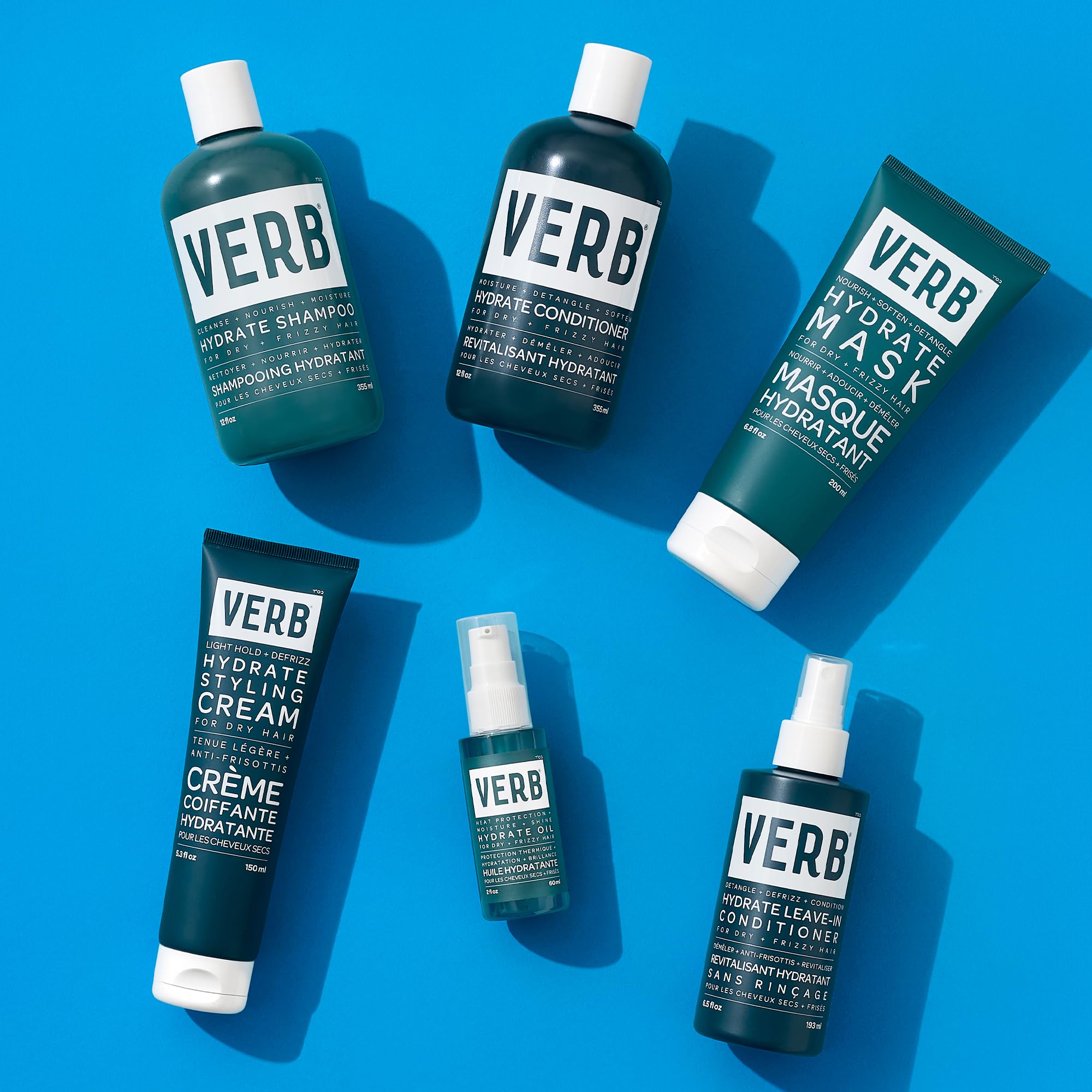 VERB 32 oz bottles next to common items for size-scale clarity and value benefit