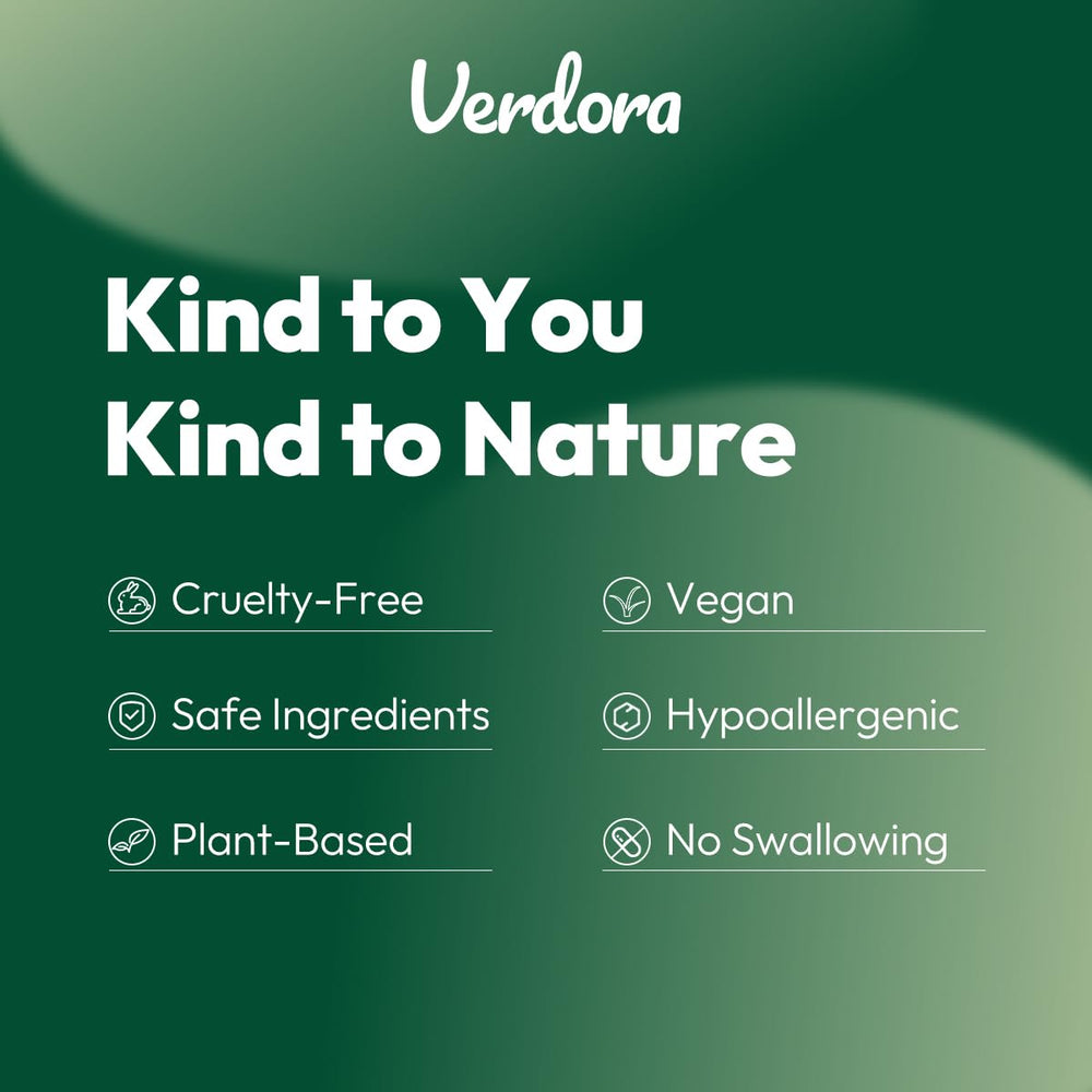 VERDORA bedroom night scene with patch worn overnight for hands-on convenience