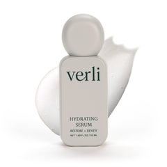 Verli front packaging showing clean bottle and branding, conveys trust and clarity