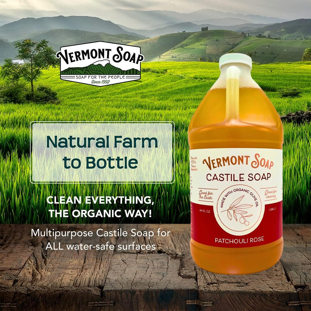 Vermont Soap lather texture closeup demonstrating gentle moisturizing foam