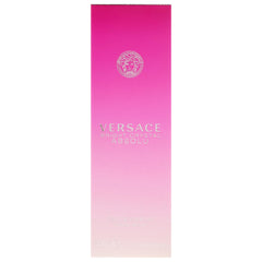 Versace Bright Crystal Absolu cap and label detail demonstrates premium finish and brand clarity.