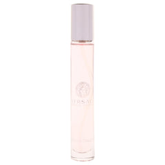 Versace Bright Crystal atomizer close-up highlighting spray tip for precise application