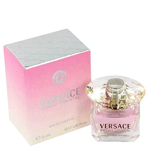 Versace bottle front view conveying compact freshness
