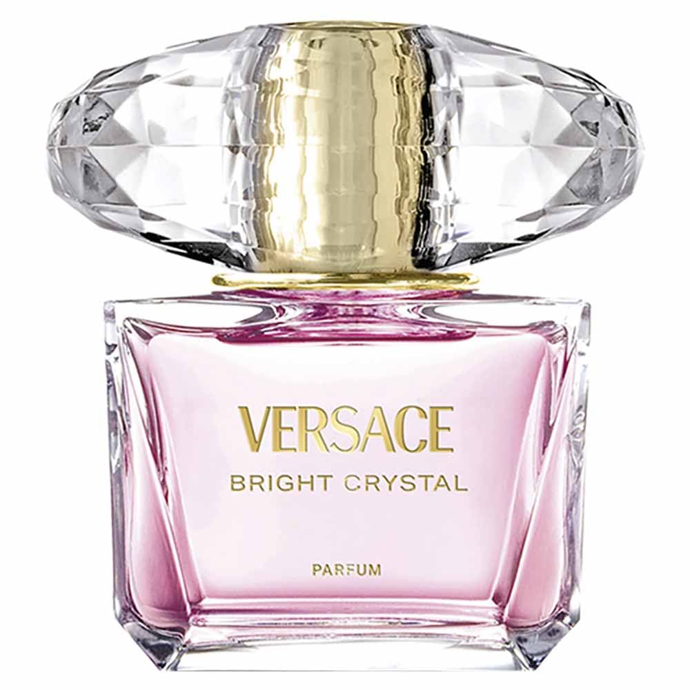 Versace Bright Crystal front bottle showing jewel-like design and elegant presentation benefit