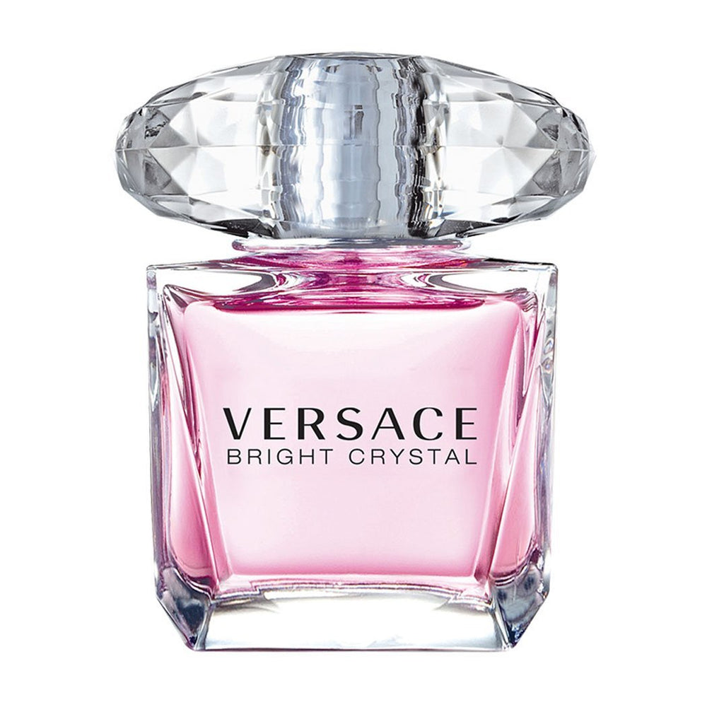 Versace Bright Crystal front bottle showing elegant design and instant recognition