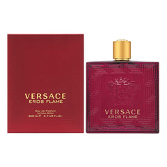 Versace Eros Flame front bottle showing design and immediate sartorial impact