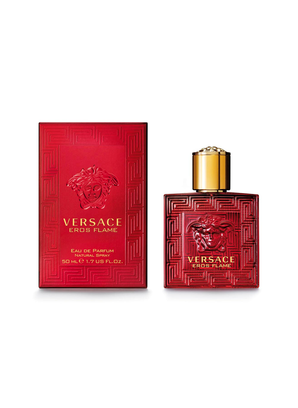 Versace Eros Flame worn by man in evening outfit, suggesting warm long-lasting appeal