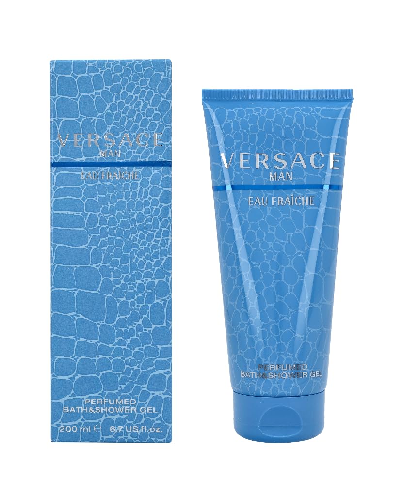 Versace front bottle showing branding and fresh citrus benefit