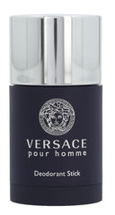 Versace Pour Homme deodorant texture close-up demonstrating smooth glide and easy application