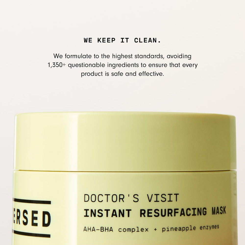 Versed flatlay with moisturizer and sunscreen emphasizing follow-up protection benefit