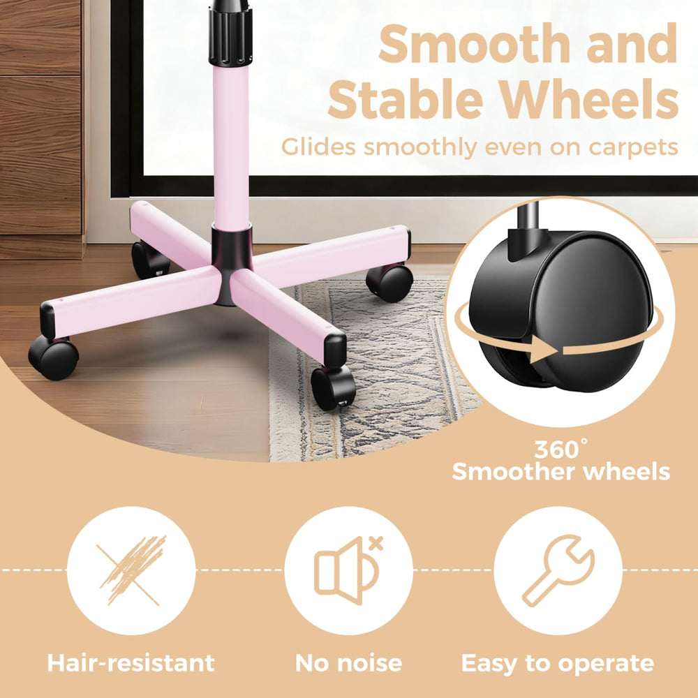 VERYTOP height adjustment ring detail enabling ergonomic work positions