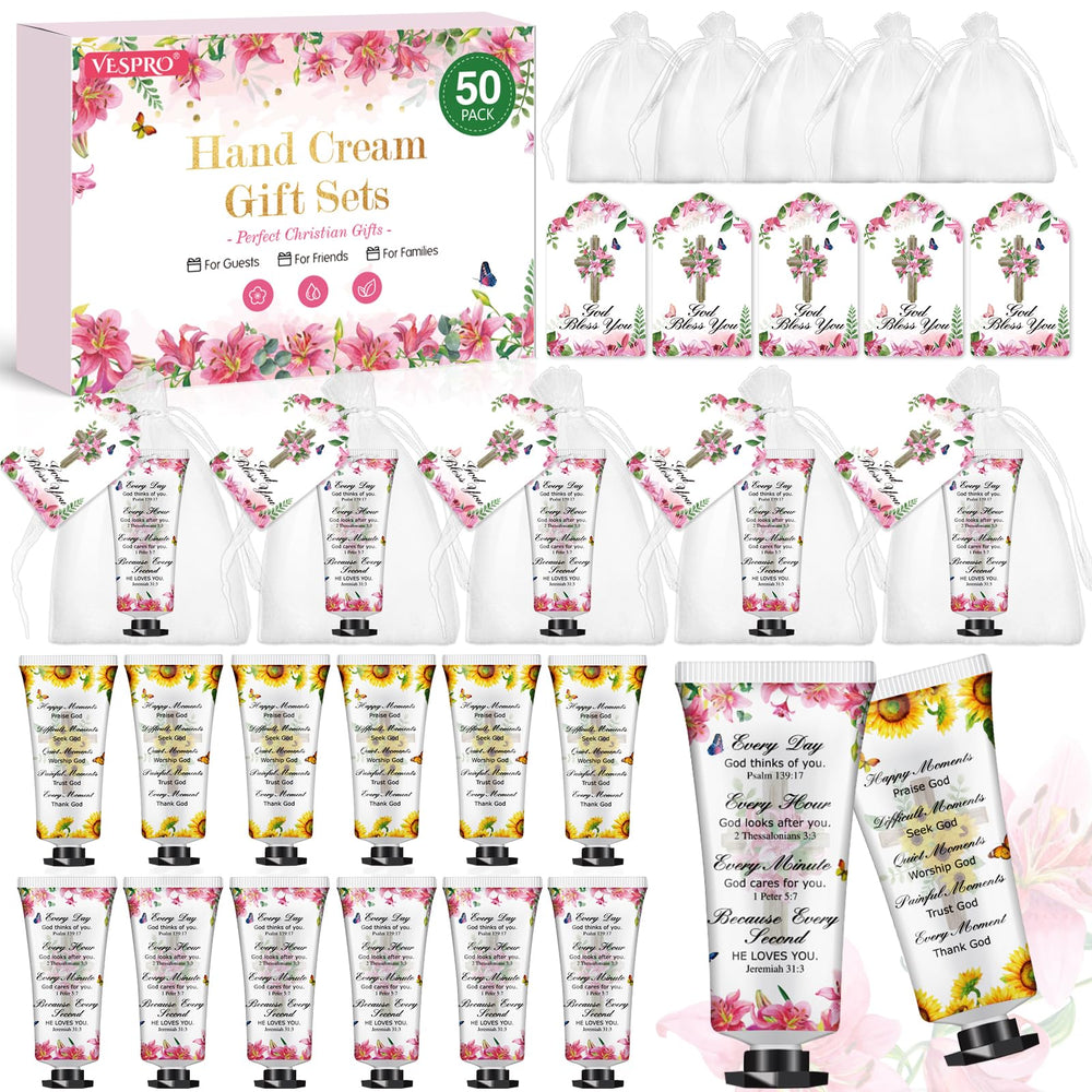VESPRO front packaging showing full 50-piece gift set and bundle benefits