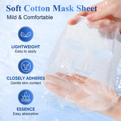 VESPRO mask in use on woman relaxing to show quick 15-minute care