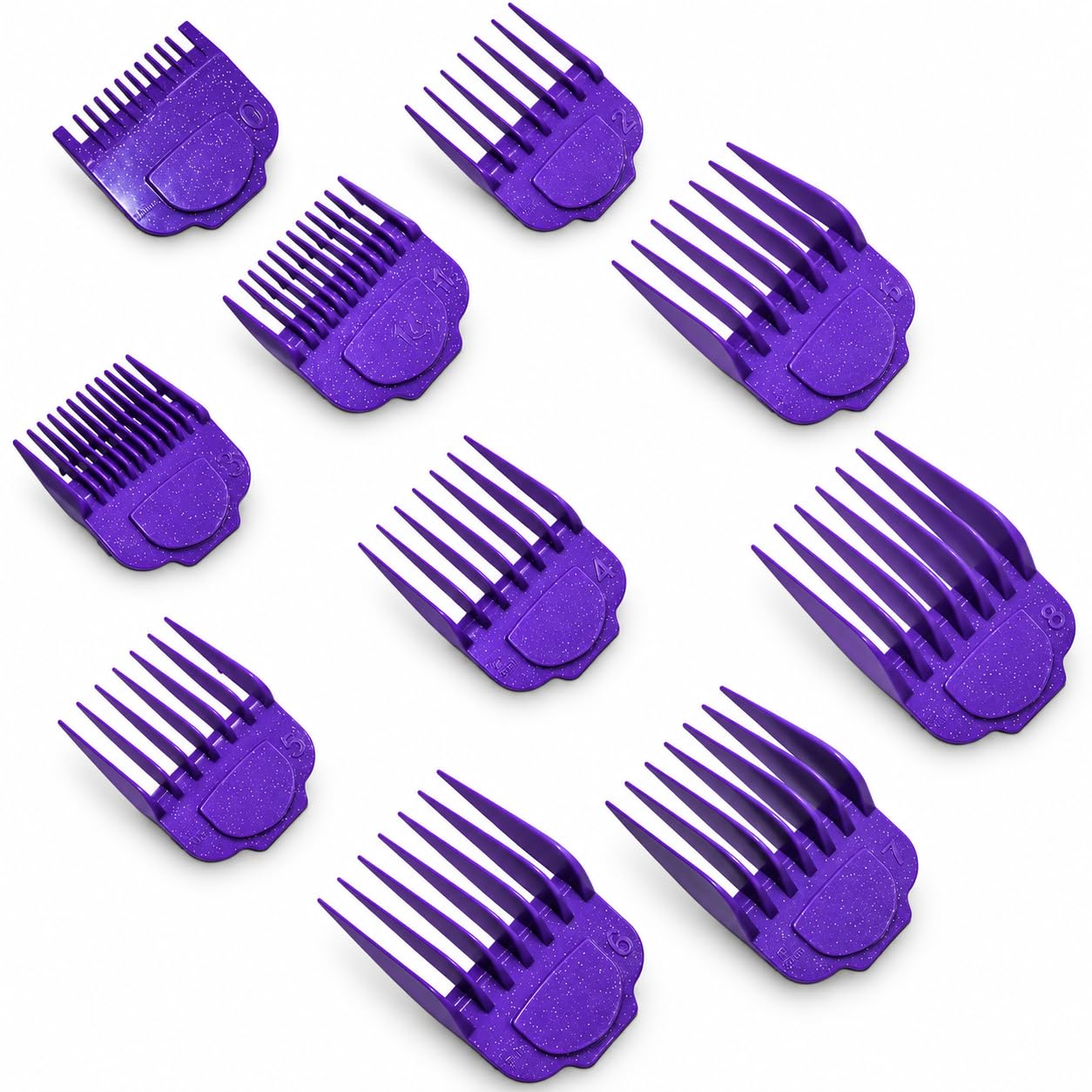 Vetmor front packaging showing 10 magnetic Andis-compatible guards for accurate cuts