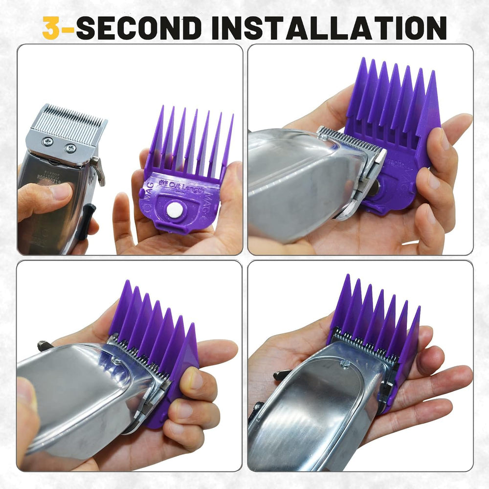 Vetmor guard held in hand showing scale and ergonomic lightweight benefit