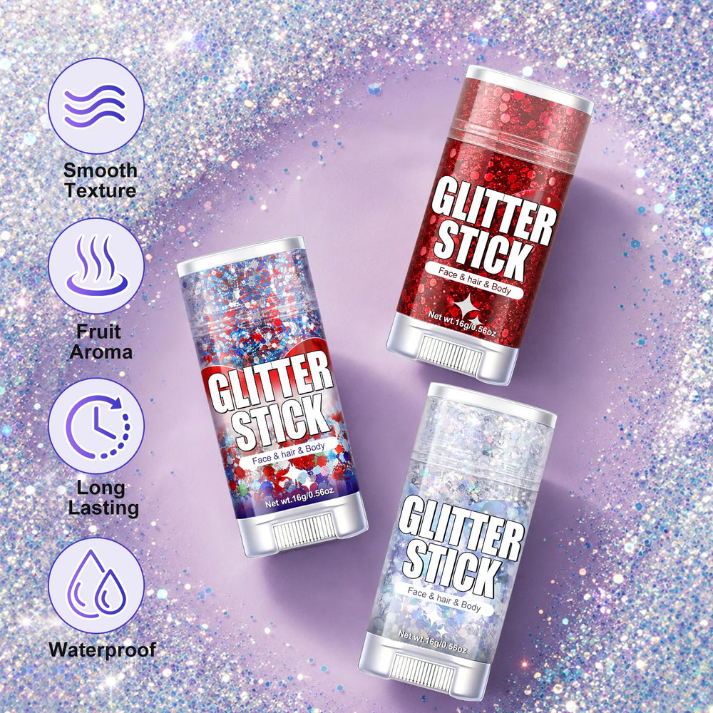 Vetuslumen close-up of glitter texture demonstrating chunky pigment for high-impact shine