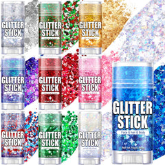Vetuslumen front packaging showing ten glitter stick tubes and bright colors for easy selection