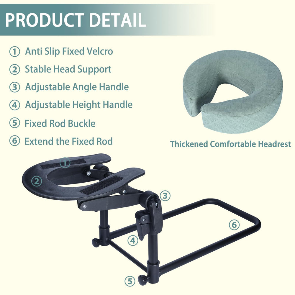 Veuverig under-mattress support frame closeup showing secure anchoring benefit