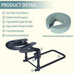 Veuverig under-mattress support frame closeup showing secure anchoring benefit