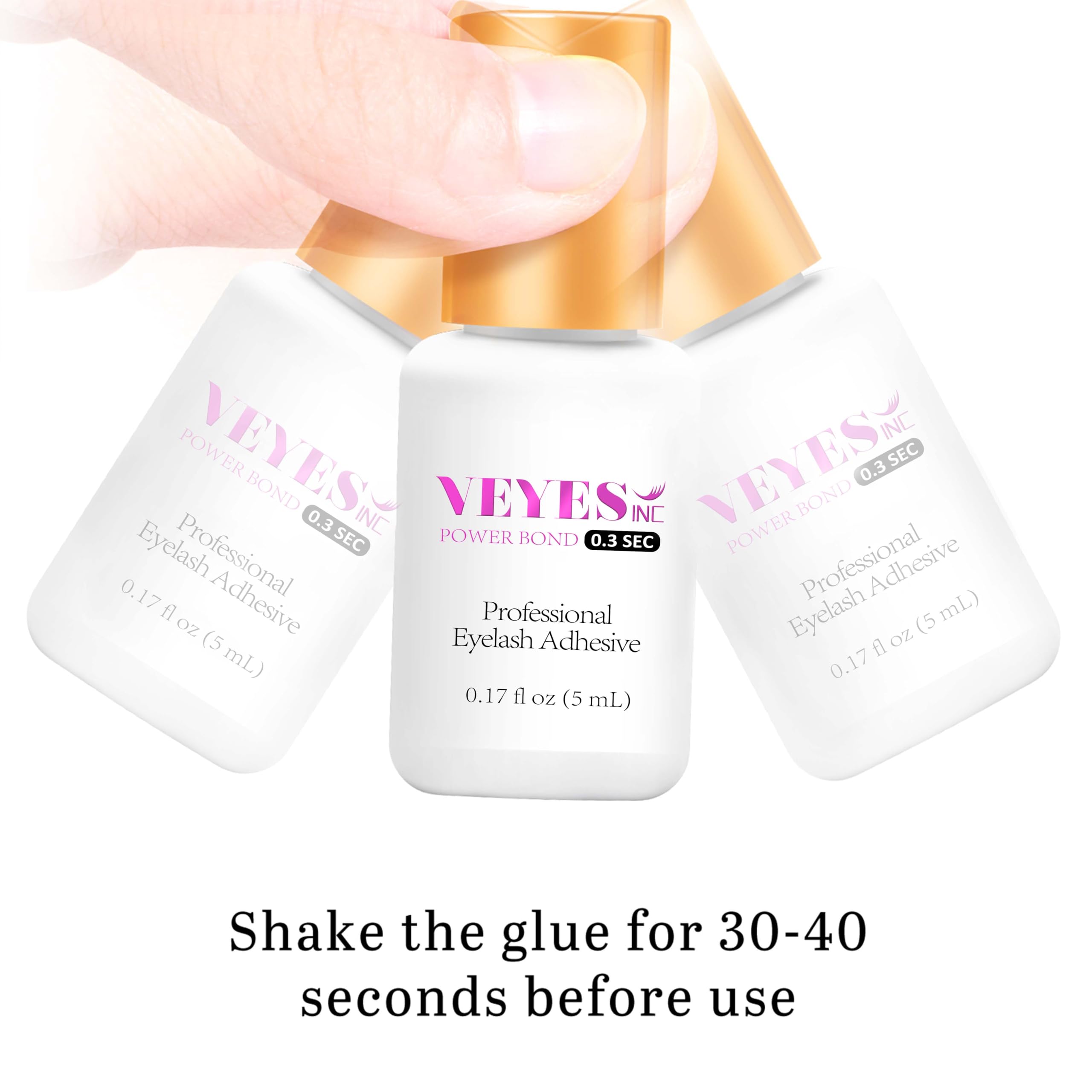 VEYES INC glue droplet closeup demonstrating quick tack advantage