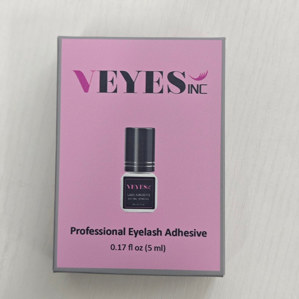 VEYES INC bottle next to ruler showing compact 5ml size and storage benefit