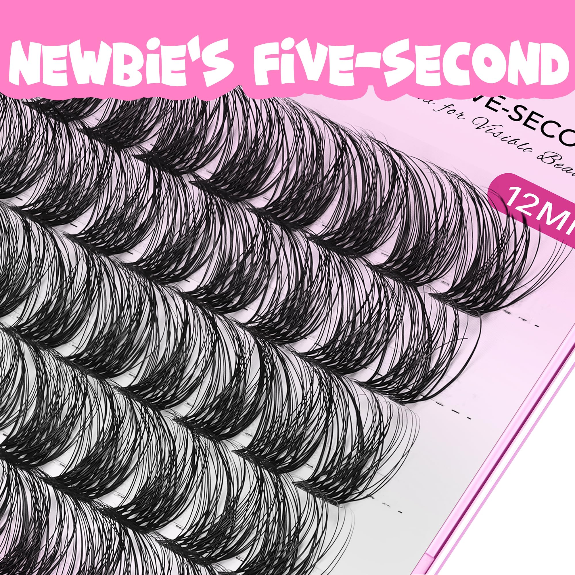 VEYESBEAUTY lash band detail showing thin flexible band, secure comfortable fit