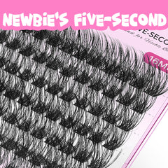VEYESBEAUTY lash band detail showing thin flexible band for comfortable adhesion