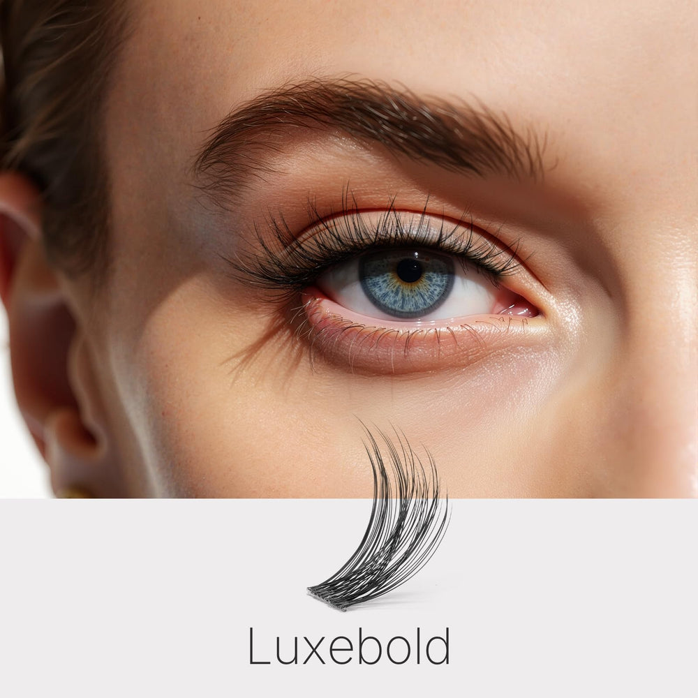 VEYESBEAUTY close-up of cluster band showing thin flexible band for comfort