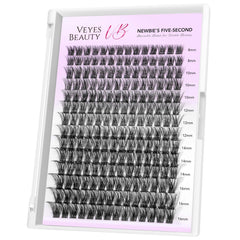 VEYESBEAUTY front packaging showing Boldeye cluster tray for quick application