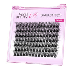 VEYESBEAUTY front packaging showing tray and easy-start benefits
