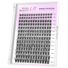 VEYESBEAUTY front packaging showing full lash tray for quick volume