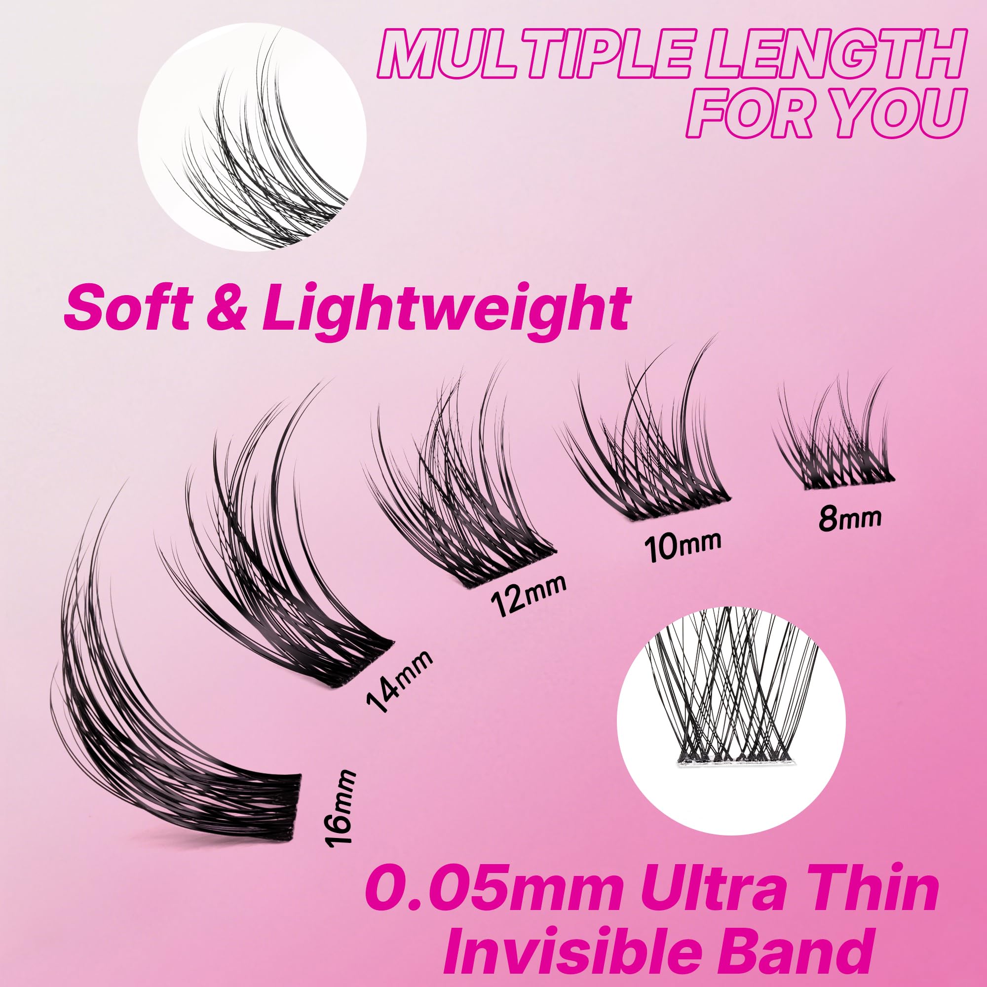 VEYESBEAUTY lash applicator placing cluster showing fast beginner-friendly application