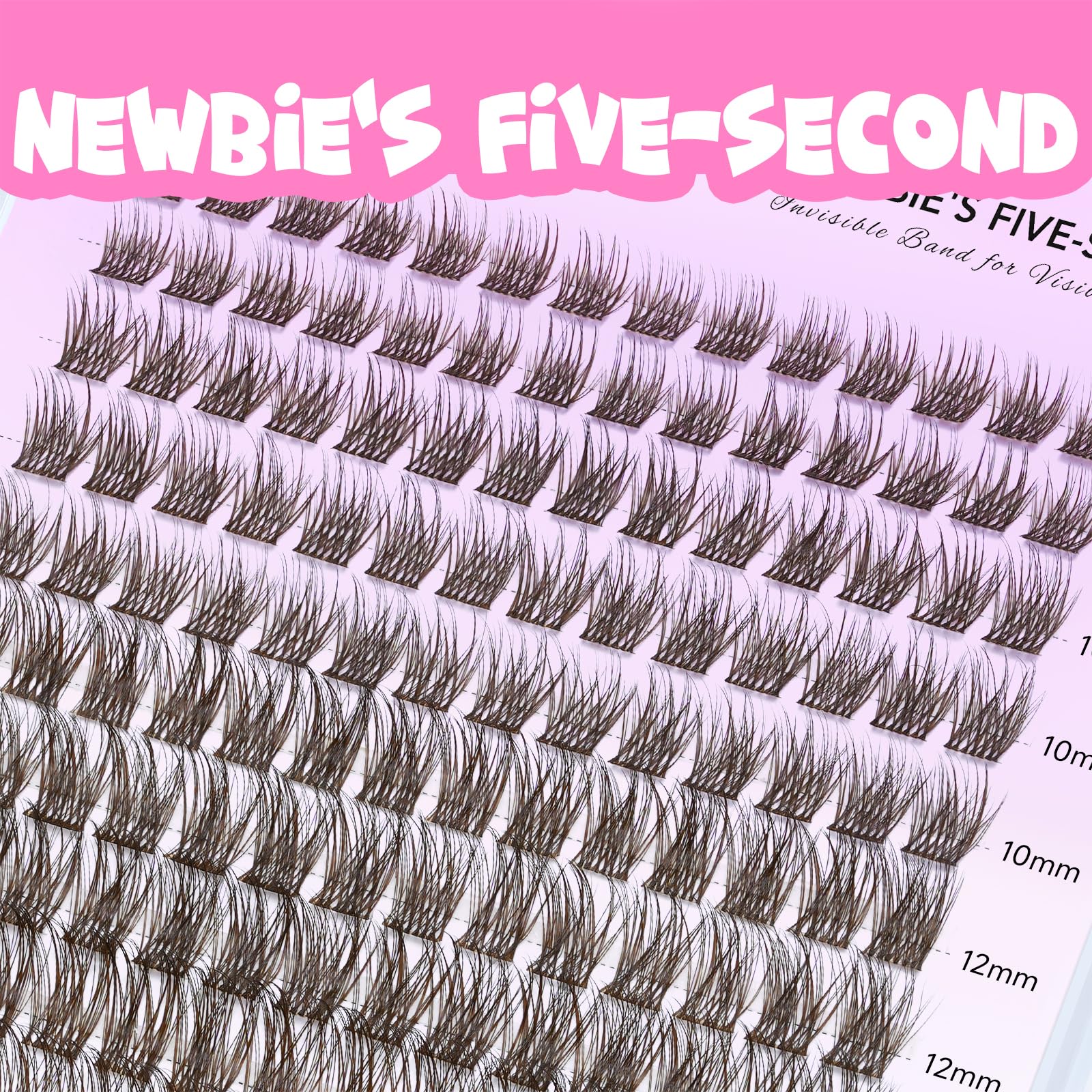 VEYESBEAUTY mixed-length tray 8–16mm displaying variation for layered, realistic volume