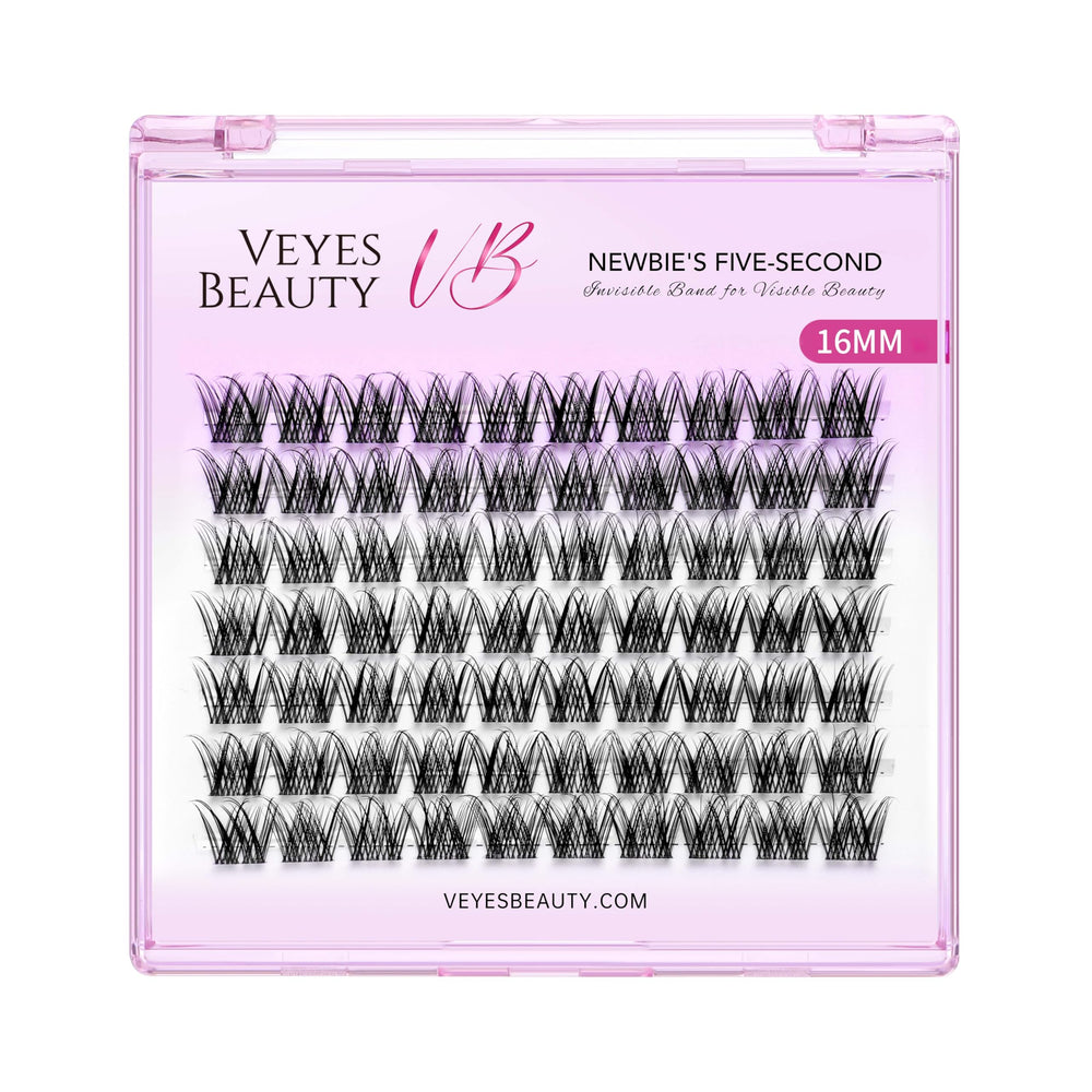 VEYESBEAUTY open tray with clusters organized for easy storage and reuse