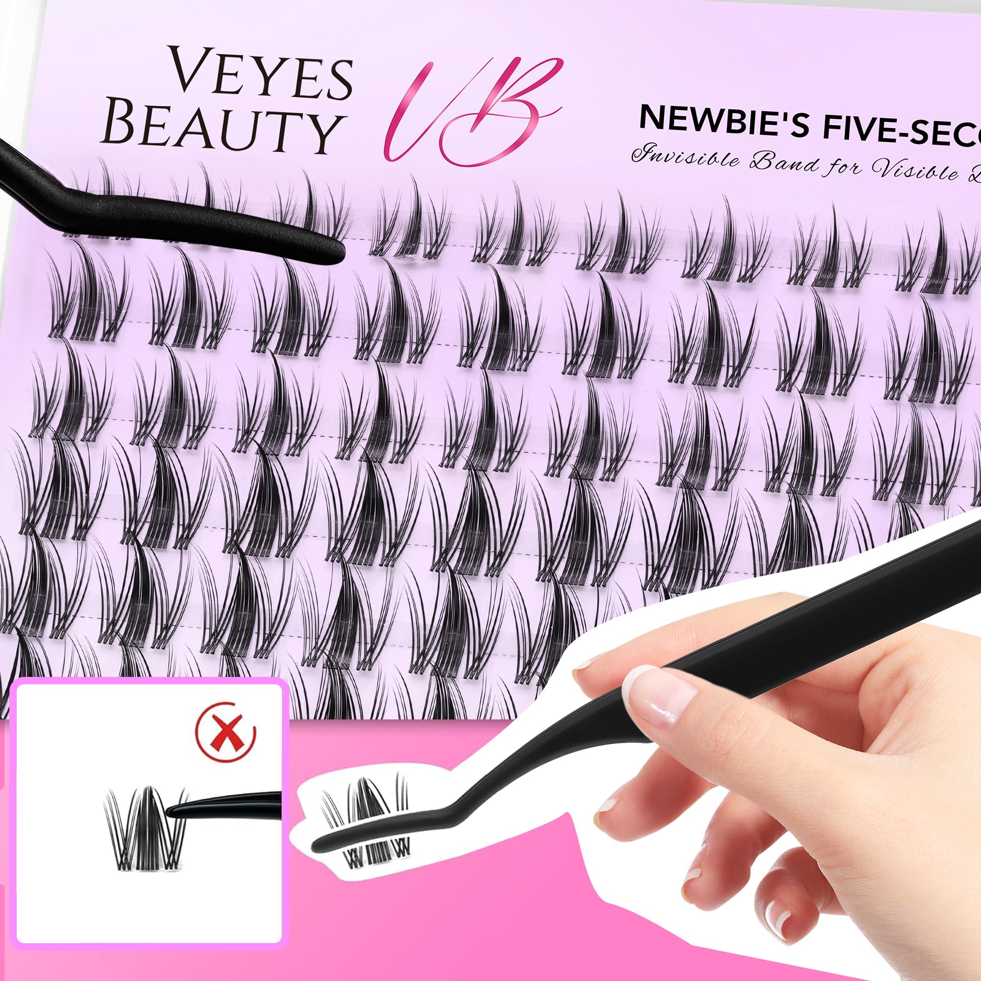 VEYESBEAUTY size comparison with coin to show compact, travel-friendly benefit