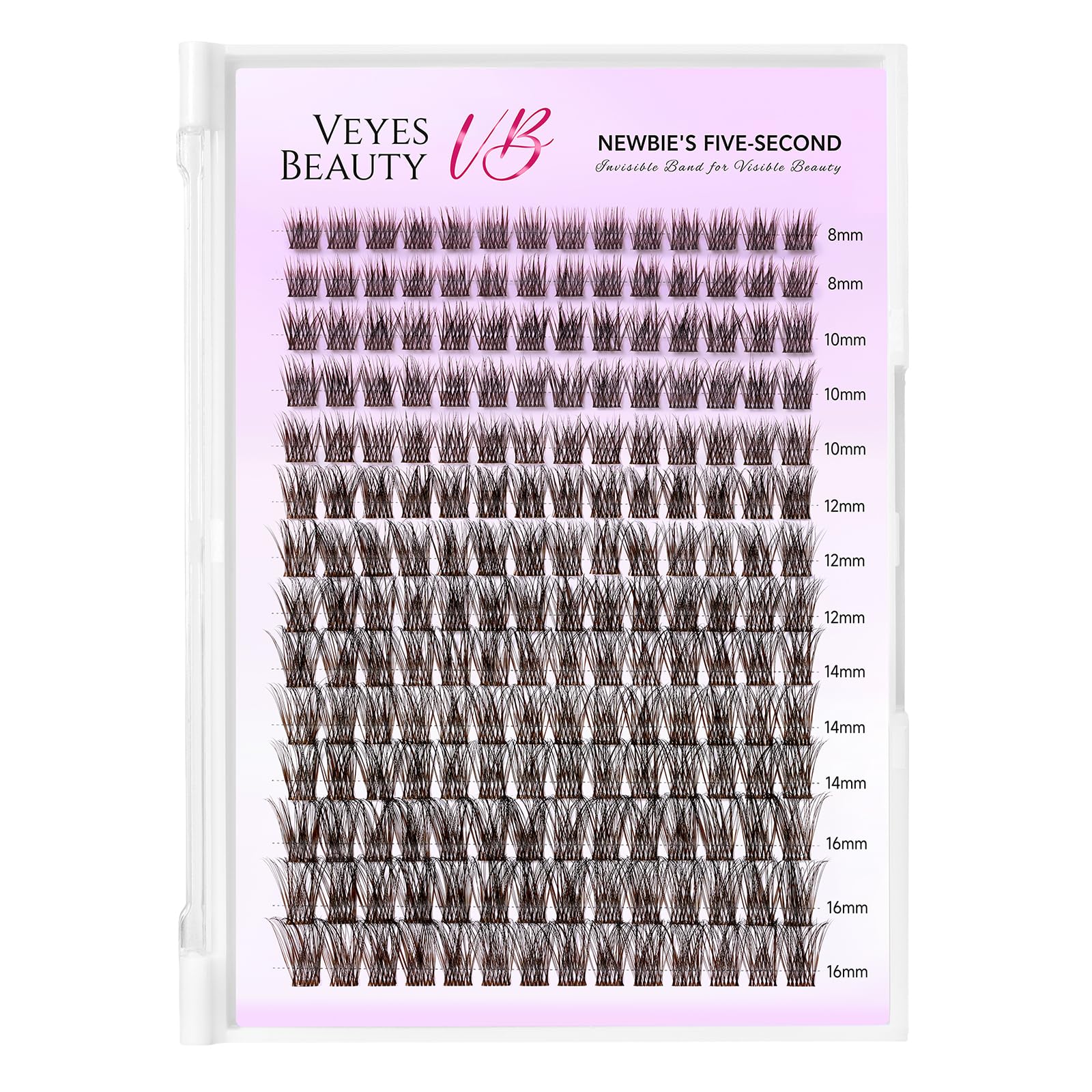VEYESBEAUTY storage tray with clusters and tools showing tidy reuse and preservation benefit