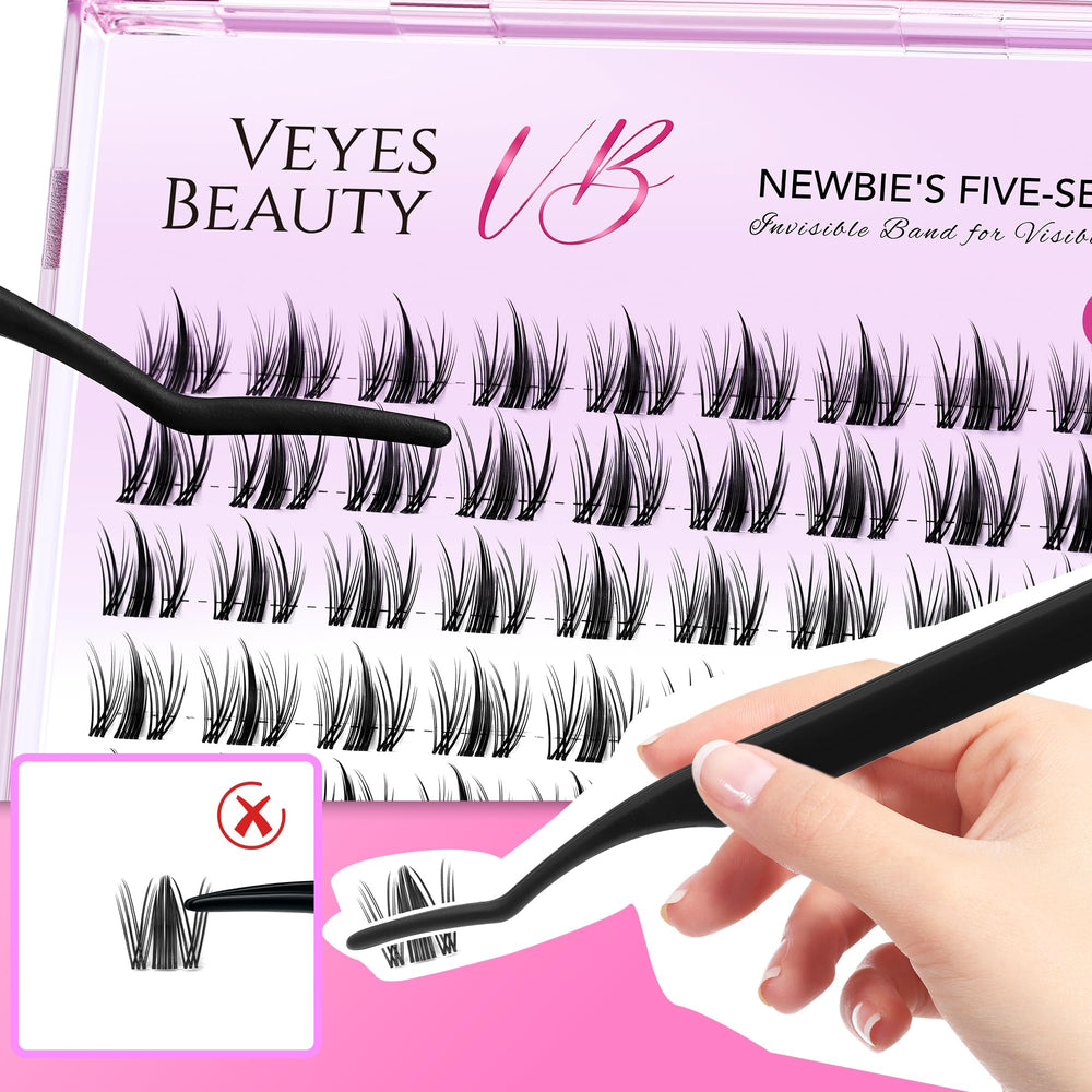 VEYESBEAUTY tray with many clusters illustrating multi-use value