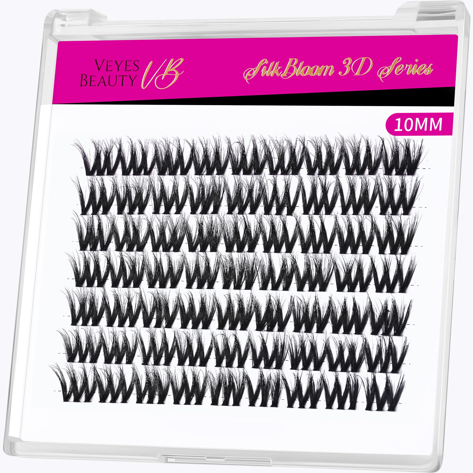 VEYESBEAUTY VBmuse front view showing tray and cluster variety for fast styling