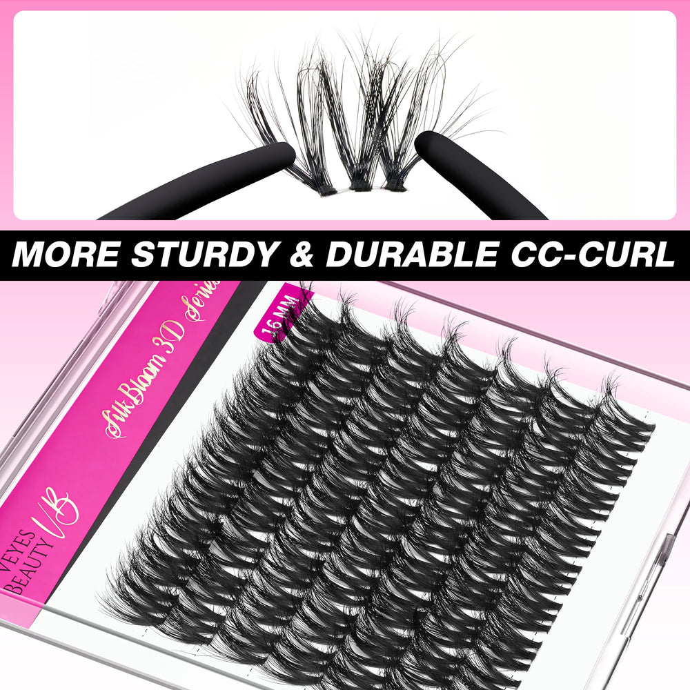 VEYESBEAUTY reusable tray storing clusters for multiple uses